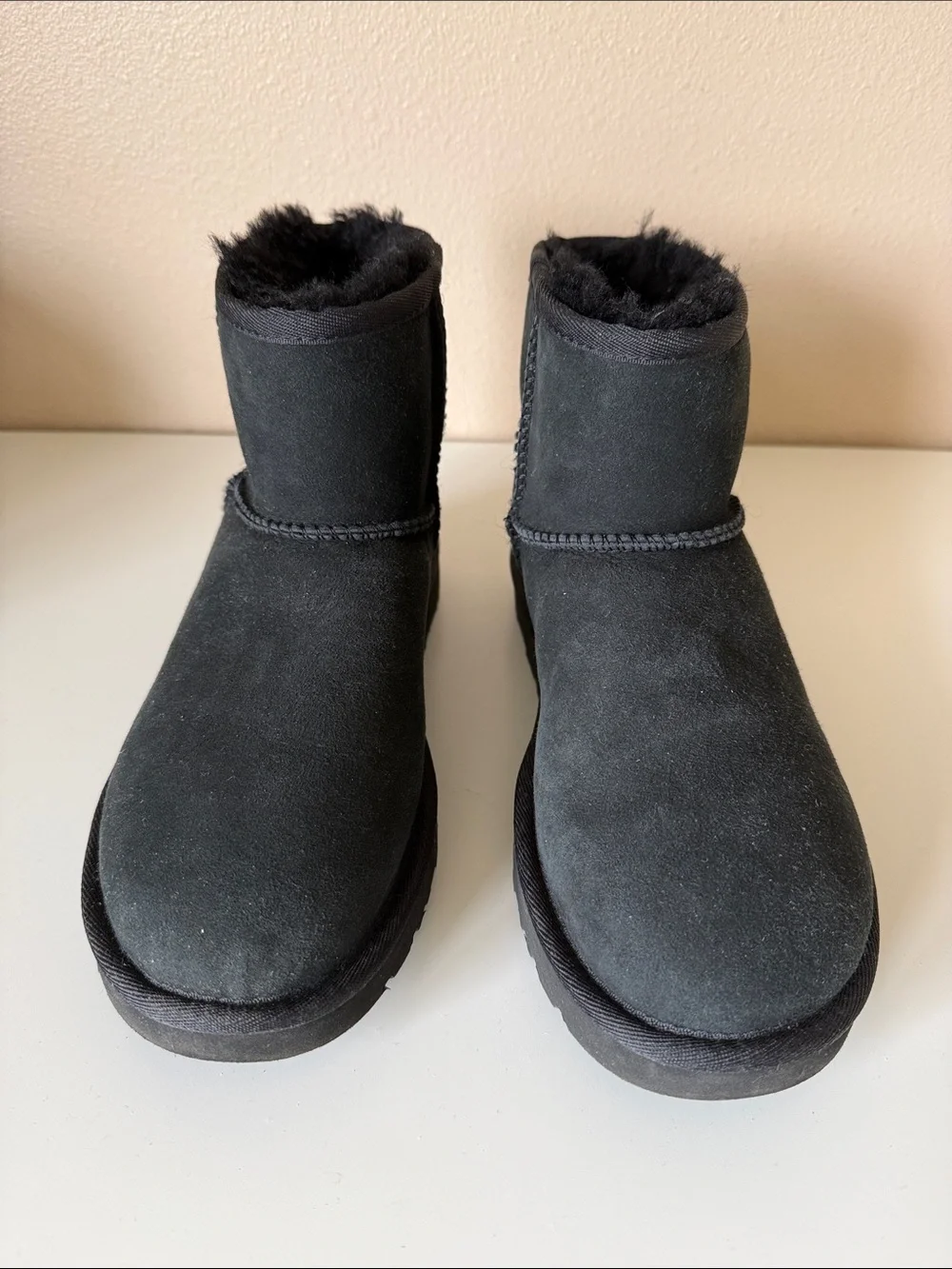 UGG Black Mini Boots 6